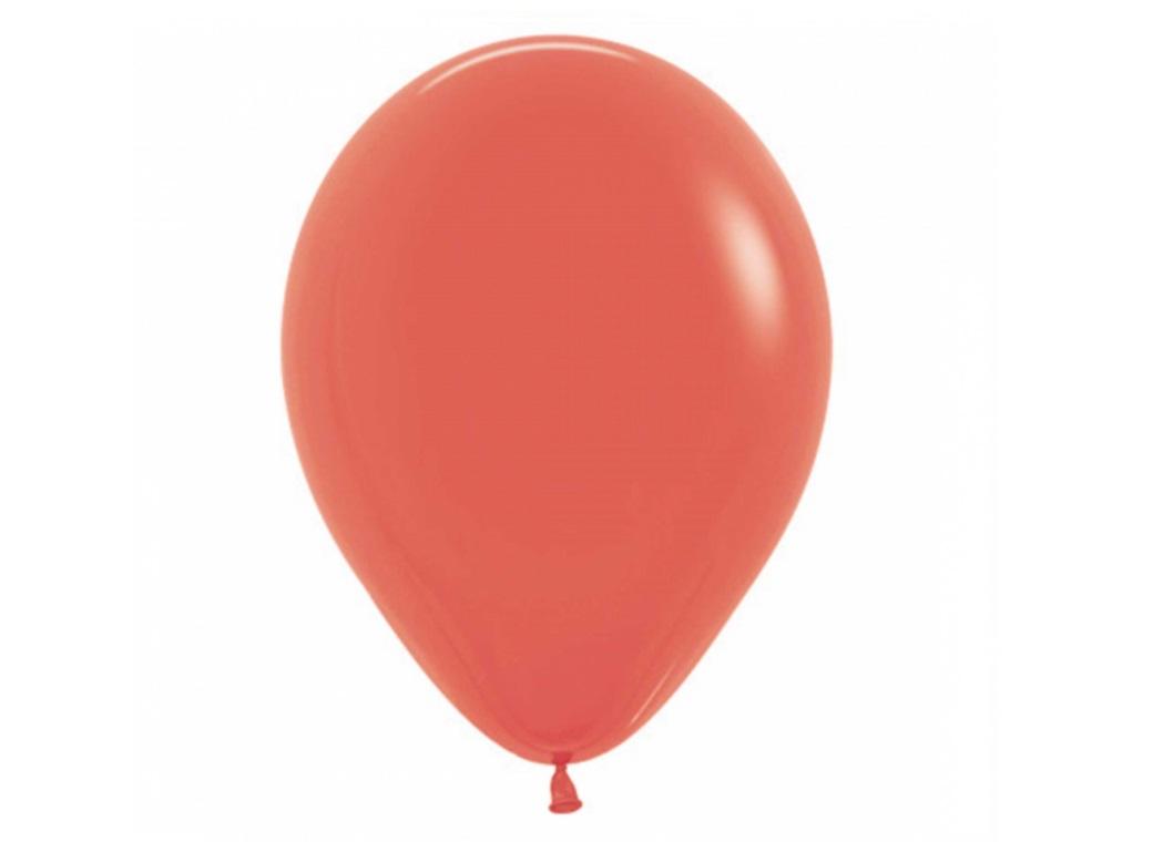 Dark Coral Balloon - Single
