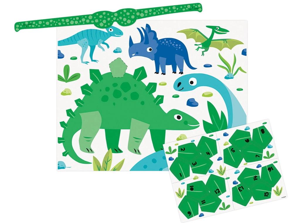 Blue & Green Dinosaur Party Game