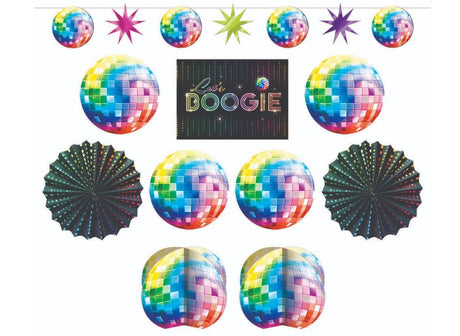 Disco Fever Room Decorating Kit