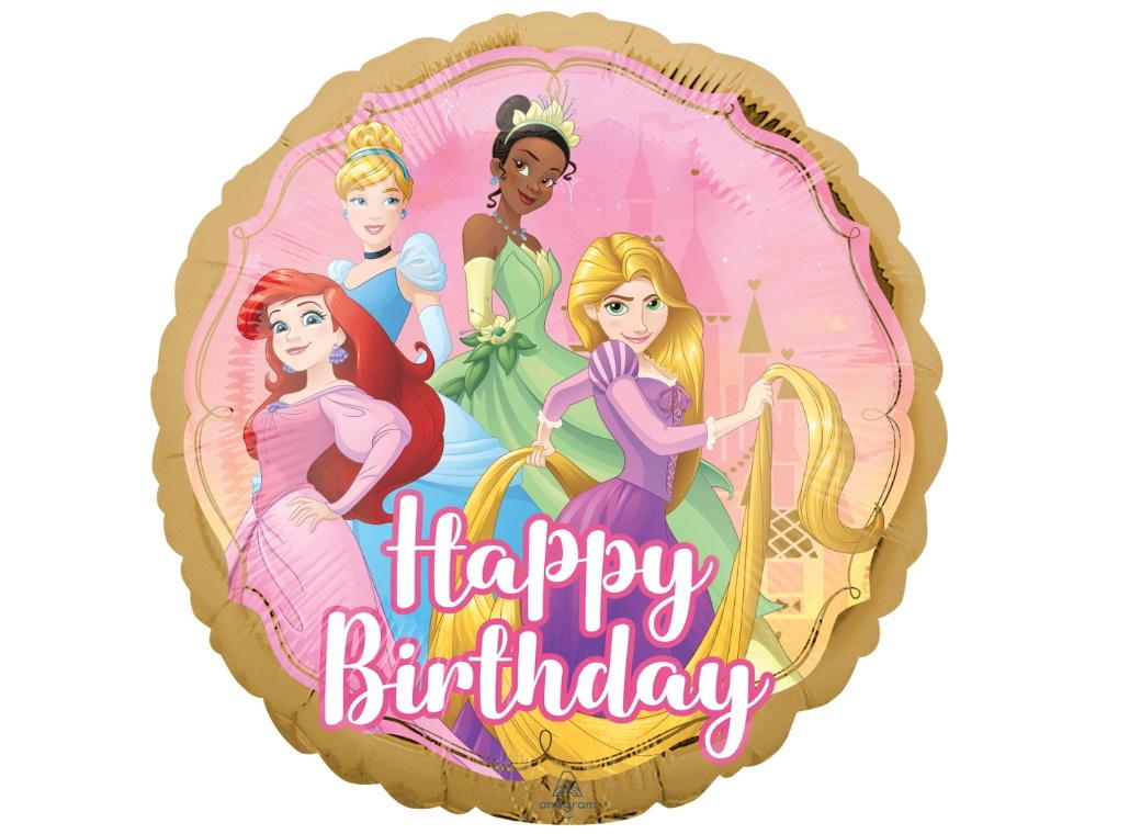 Disney Princess Happy Birthday Foil Balloon