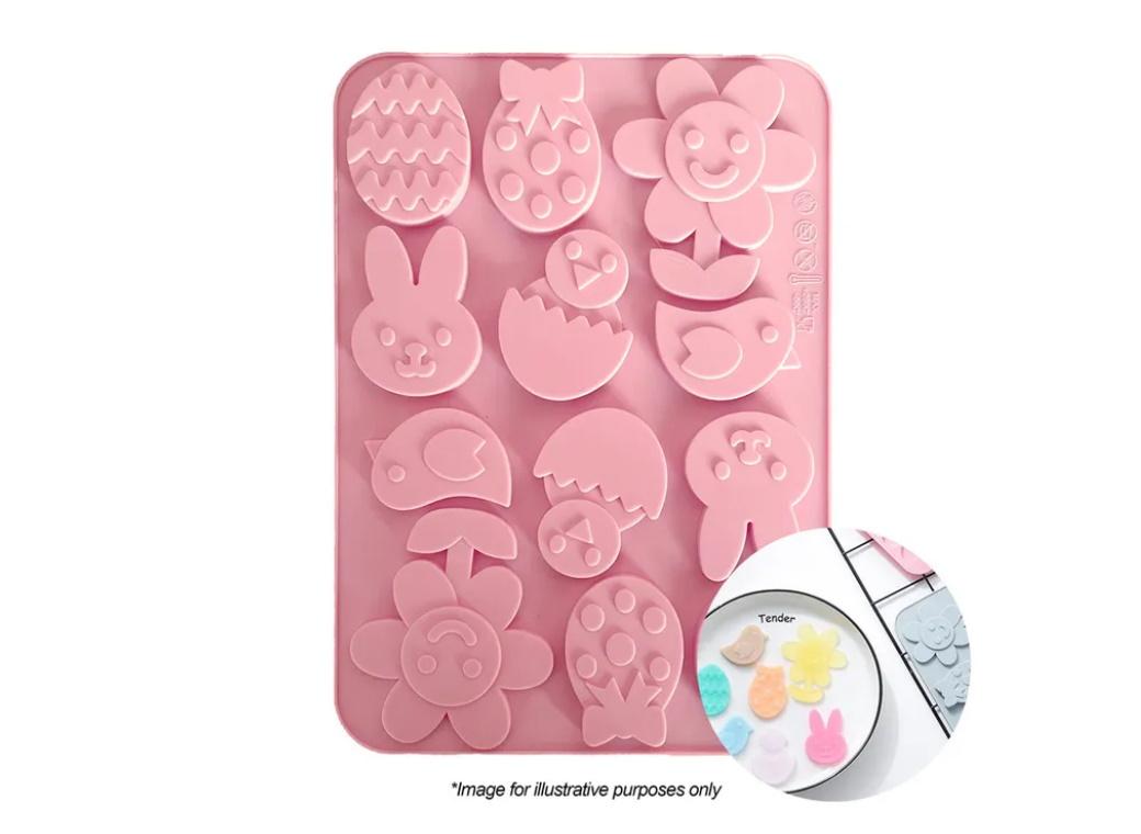 Easter Flower Assorted Silicone Mould