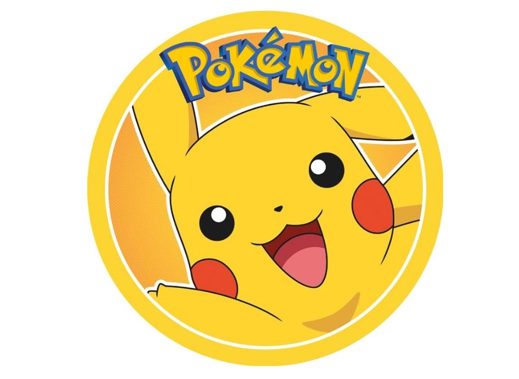 Edible Icing Image - Pikachu Round