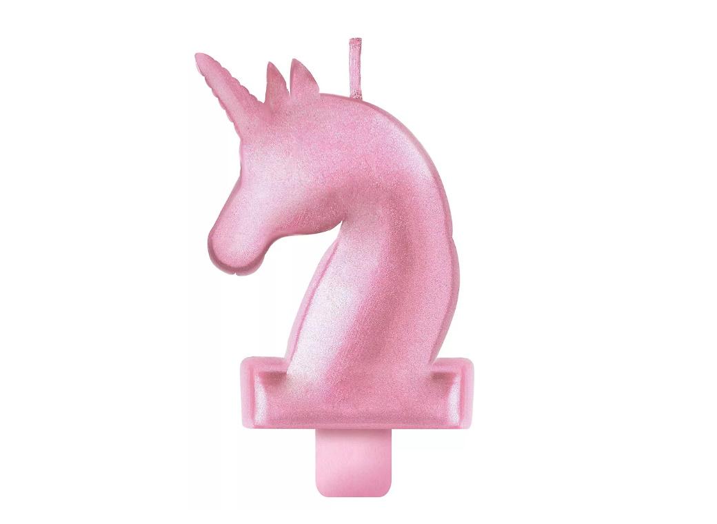 Enchanted Unicorn Metallic Candle
