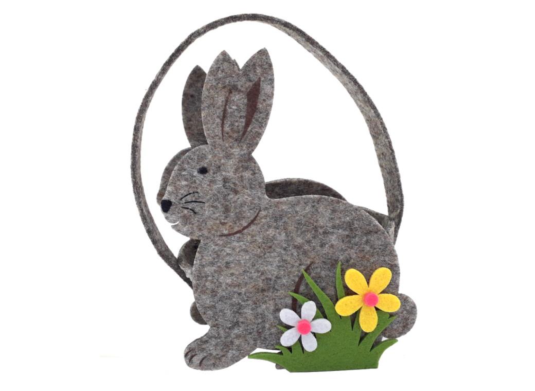 Felt Bunny Basket