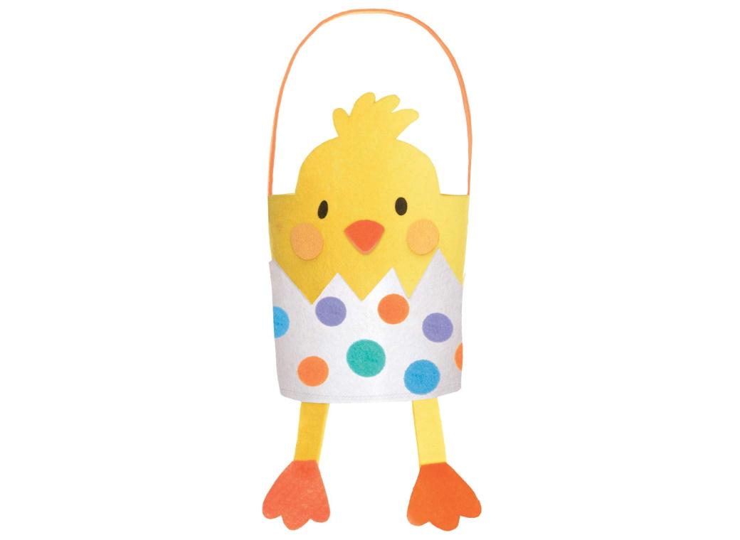 Felt Easter Basket - Chick