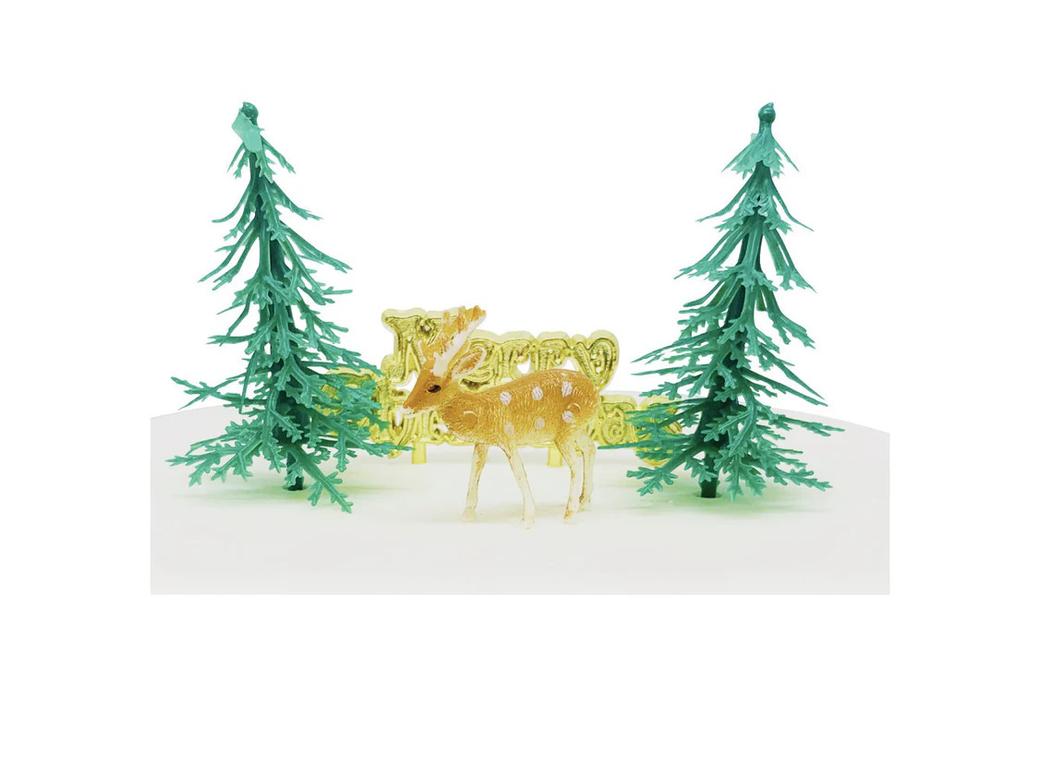 Festive Forest Cake Decorating Kit
