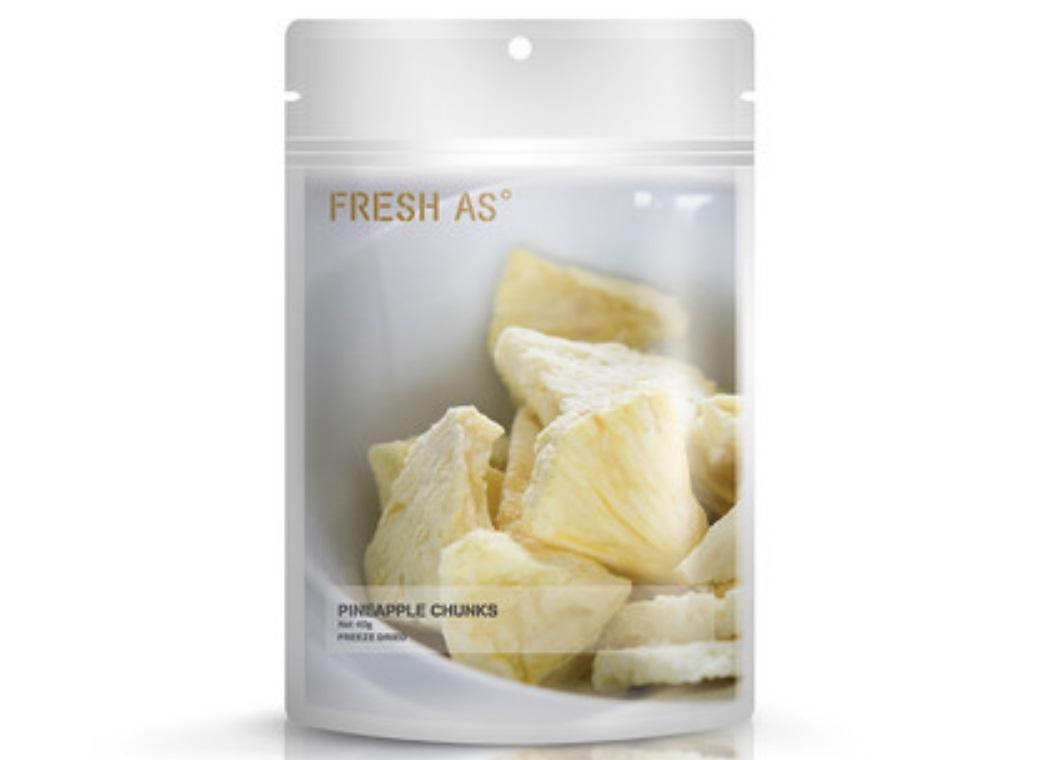 Fresh As Freeze Dried Pineapple Chunks