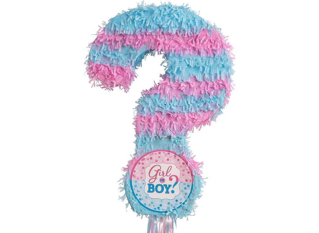 Gender Reveal Pull-string Pinata
