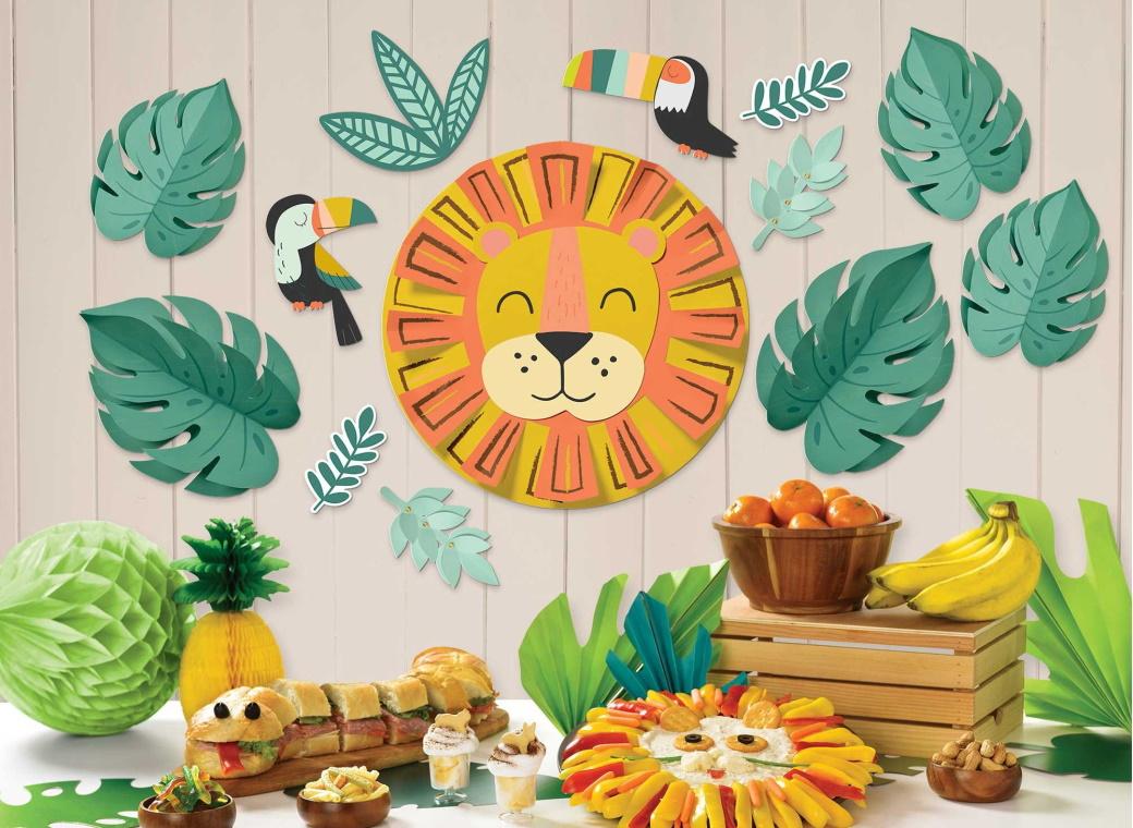 Get Wild Jungle Wall Decorating Kit