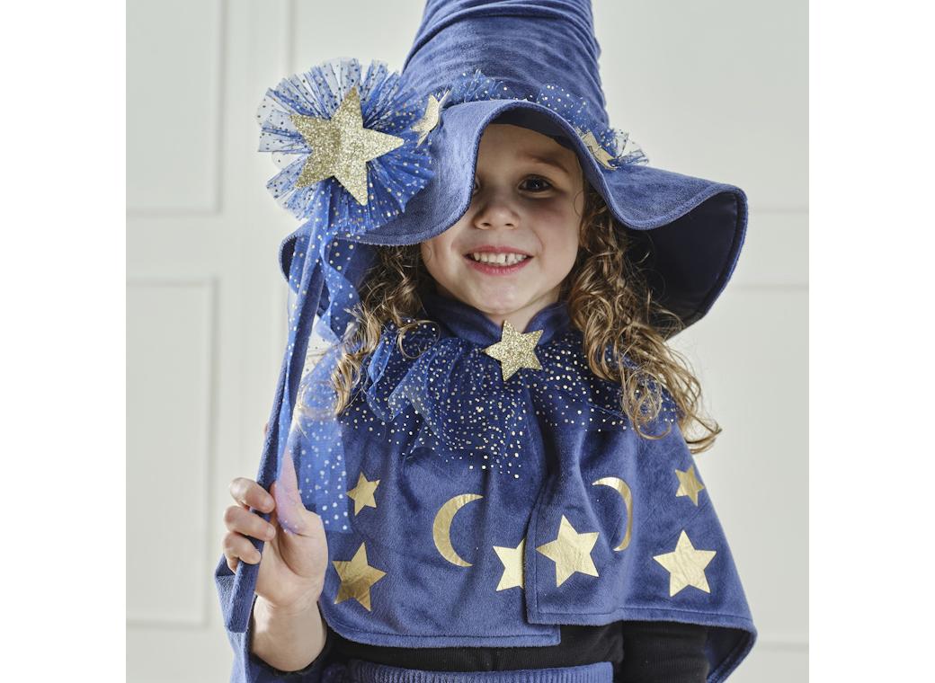 Ginger Ray Navy & Gold Star Wizard Wand