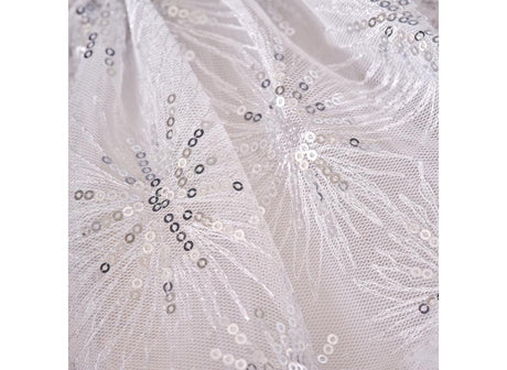 Ginger Ray White & Silver Sparkle Fairy Princess Cape