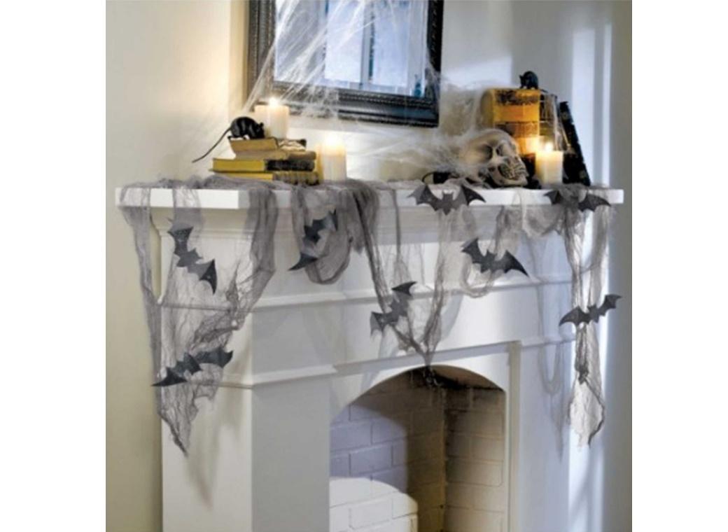 Glittered Bats & Gauze Decorating Kit