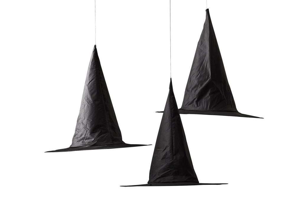 Halloween Hanging Witch Hat Decorations 3pk