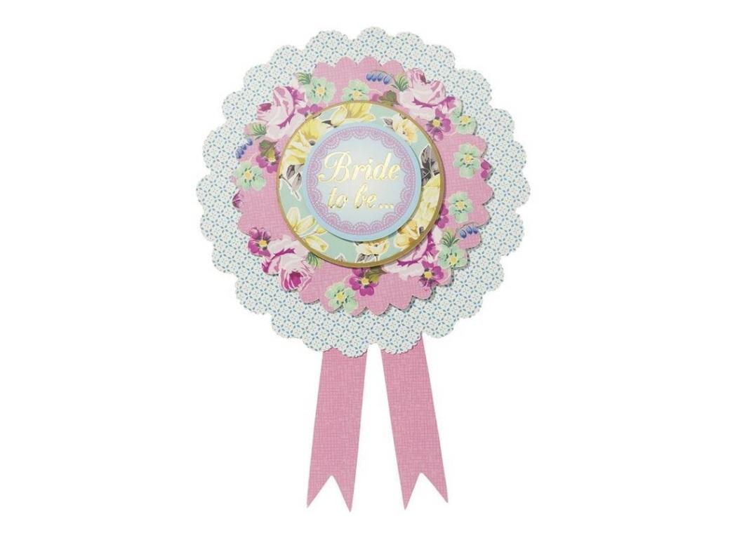 Vintage Hen Party Rosette Adult Multi