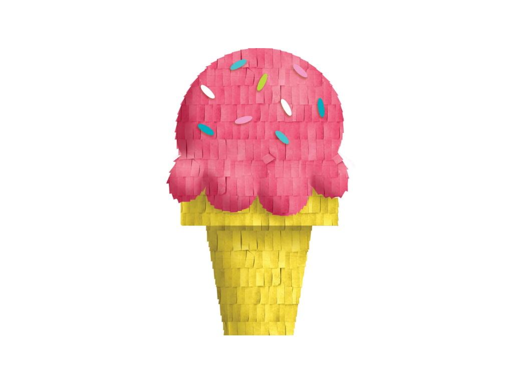Ice Cream Mini Pinata Decoration