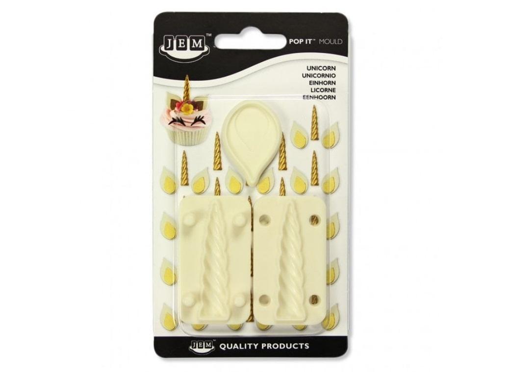 JEM Pop It Mould - Unicorn