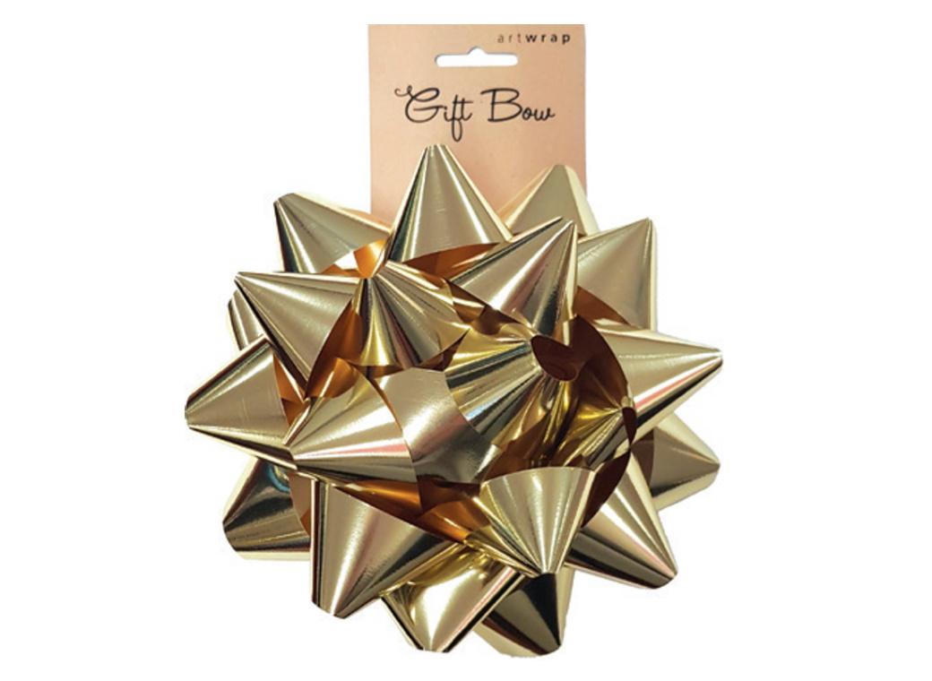 Large Gift Bow - Gold