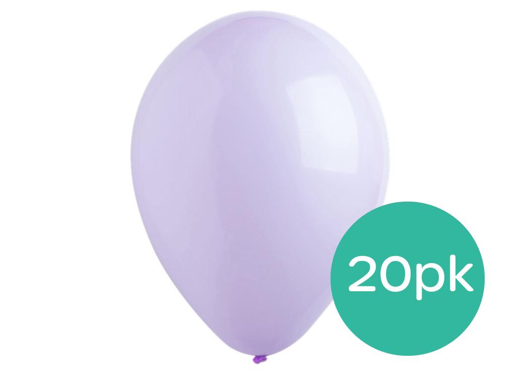 Value Balloons 20pk - Lavender
