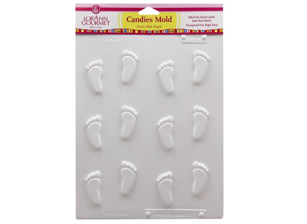 LorAnn Candy Mould - Baby Feet