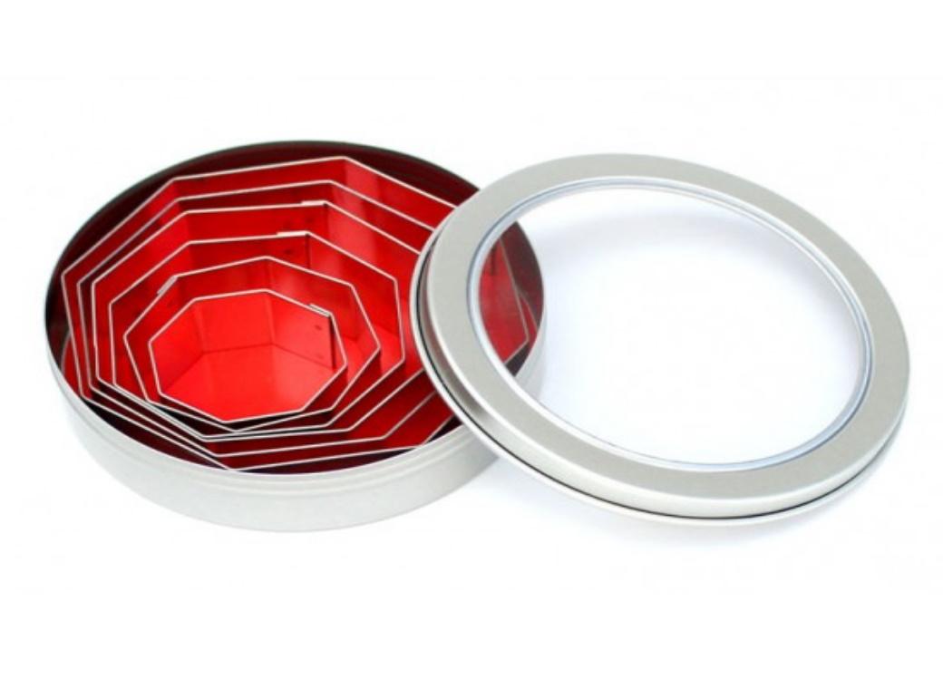 LOYAL Octagon Cookie Cutters Set