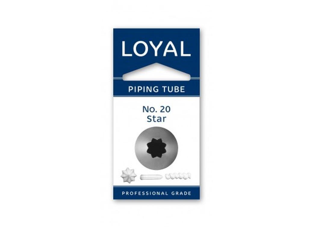 Loyal Open Star Piping Tip #20