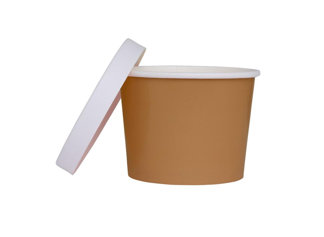 Luxe Paper Tub with Lid 5pk - Acorn