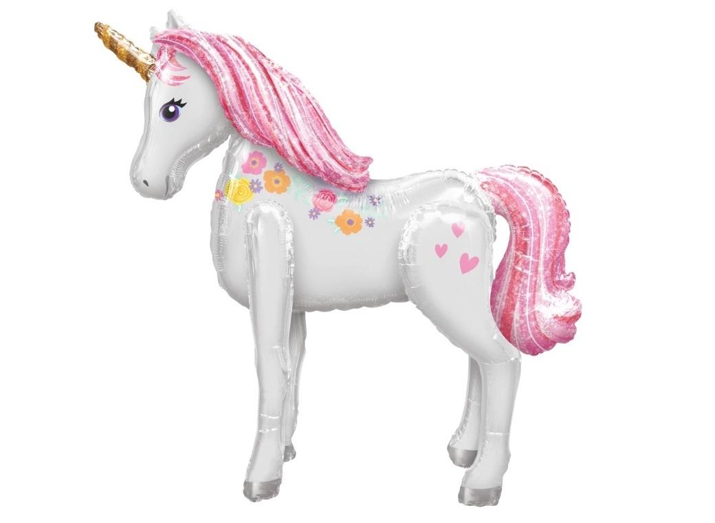 Magical Unicorn Airwalker Foil Balloon