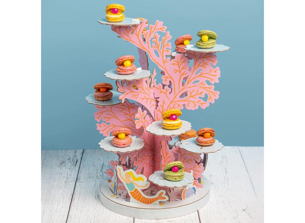 Make Waves Coral Reef Treat Stand