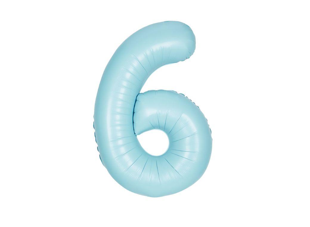 86cm Matte Powder Blue Balloon - 6