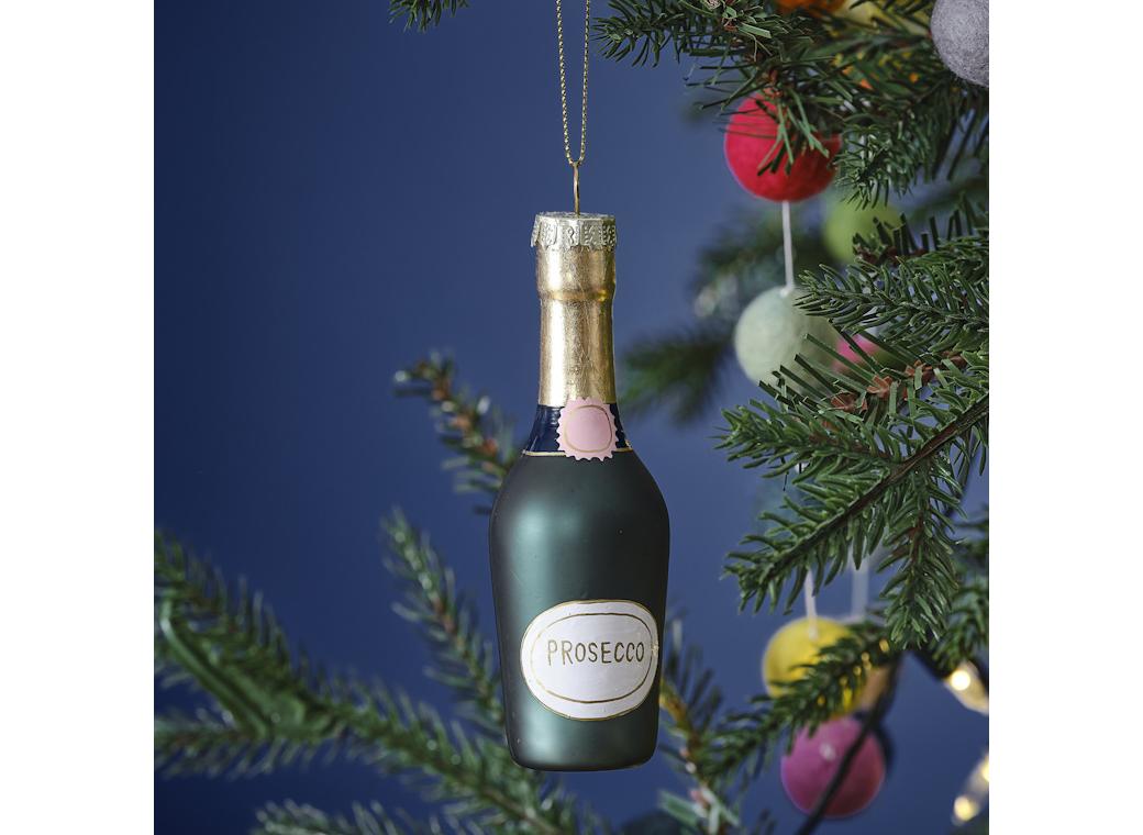 Merry & Bright Prosecco Tree Decoration