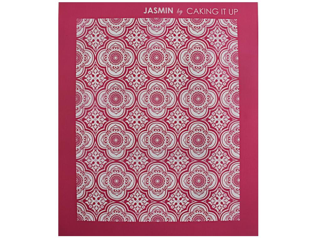 Caking It Up - Mesh Stencil Jasmin