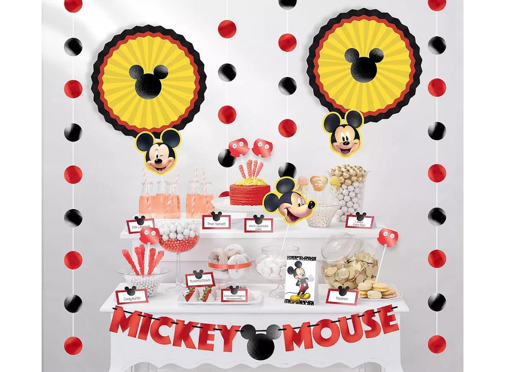 Mickey Mouse Forever Buffet Table Decorating Kit