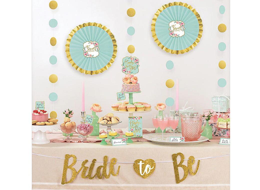 Mint To Be Buffet Table Decorating Kit