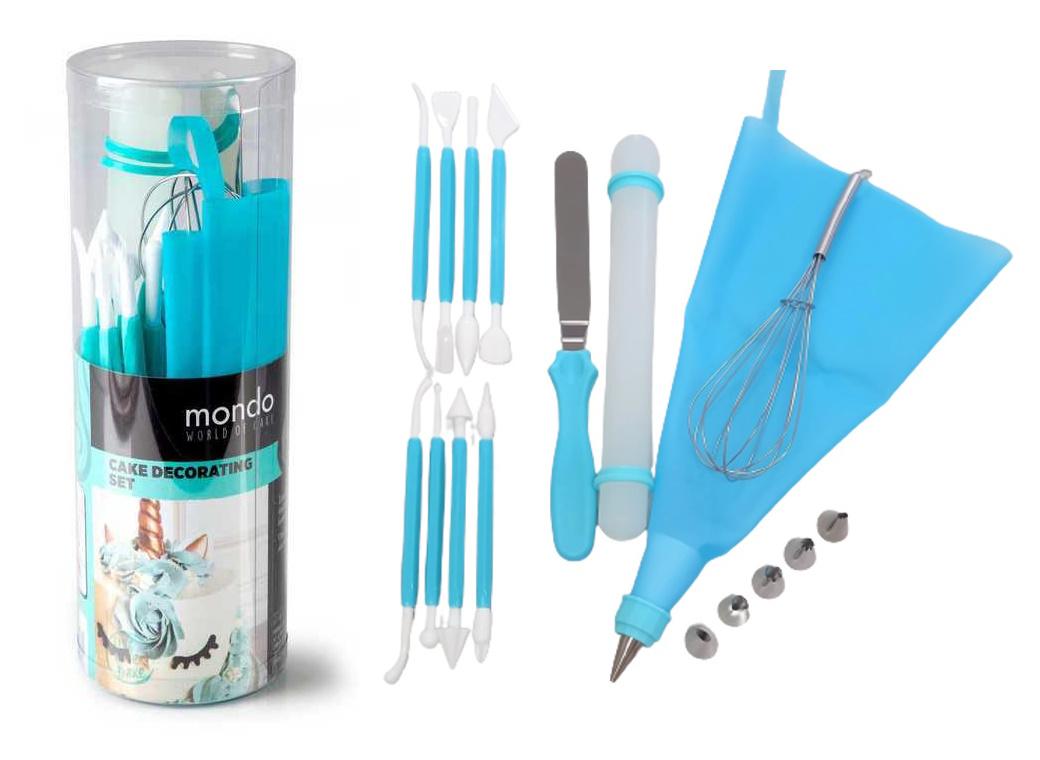 Mondo 19 Piece Cake Decorating Set