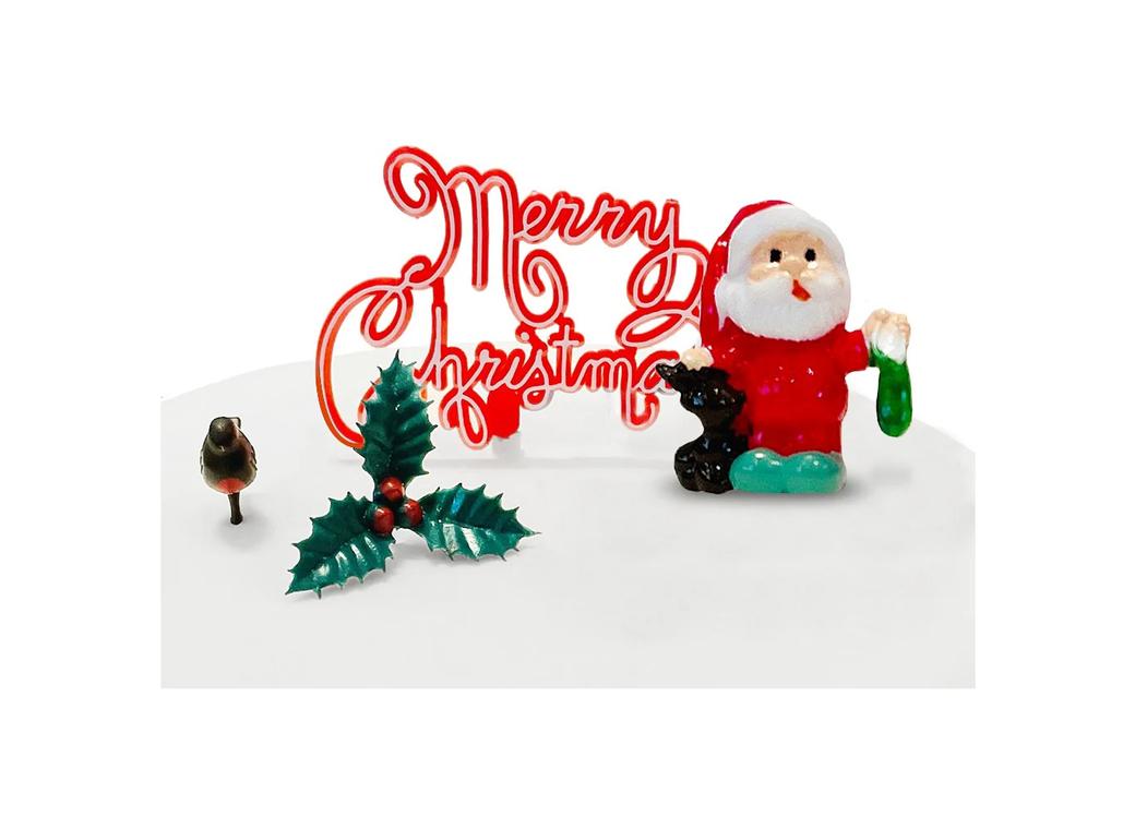 Nostalgic Cutie Santa Decorating Kit