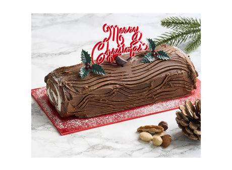 Nostalgic Yule Log Christmas Decorating Kit