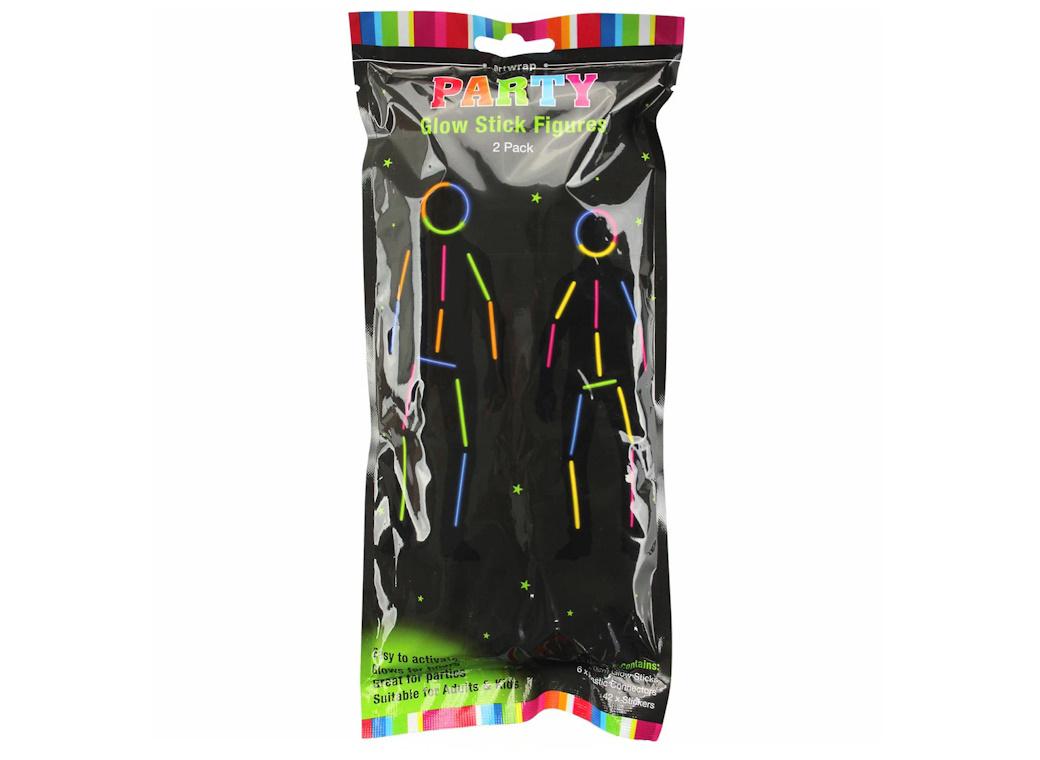 Party Glow Stick Figures 2pk