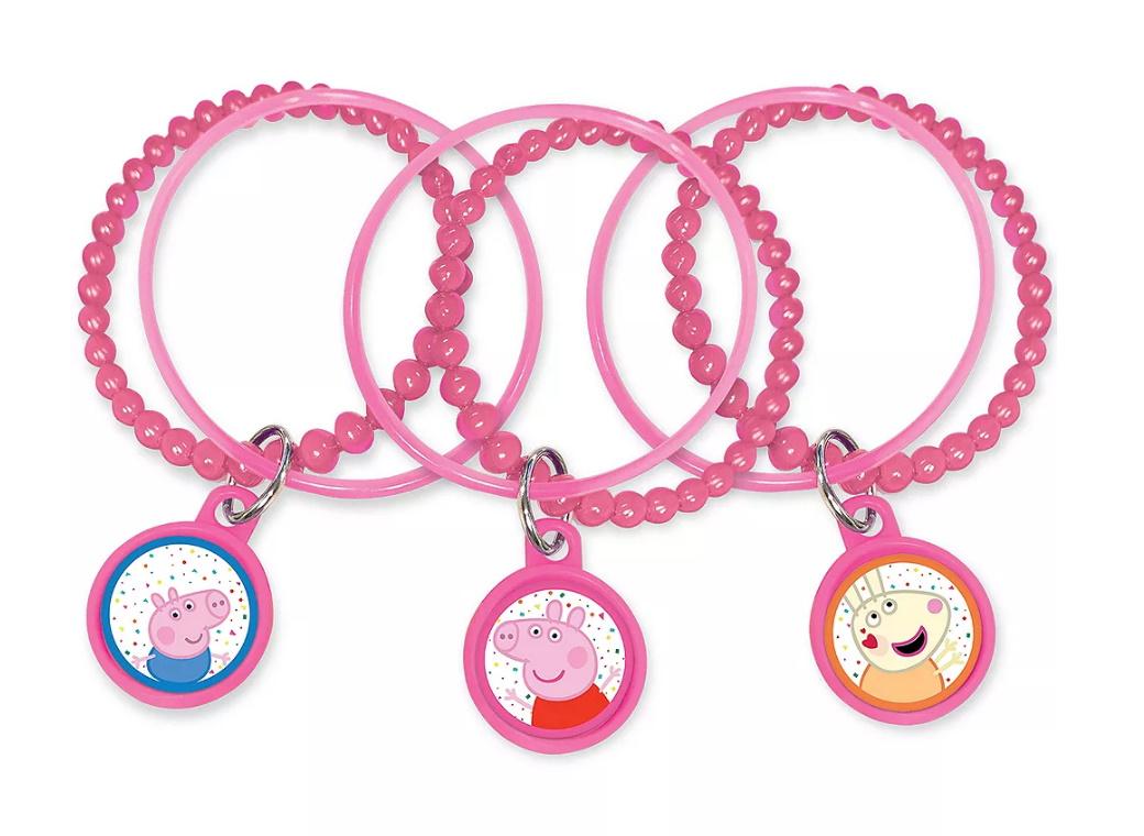 Peppa Pig Charm Bracelets 8pk