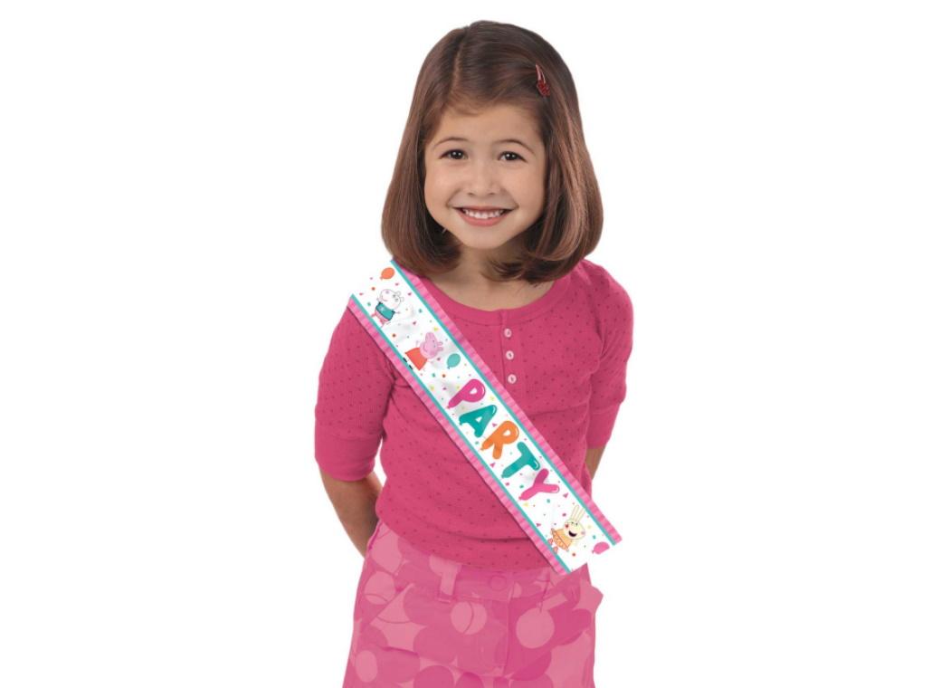 Peppa Pig Fabric Sash