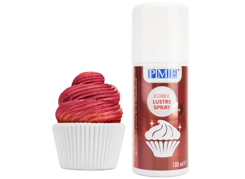 PME Edible Lustre Spray Red