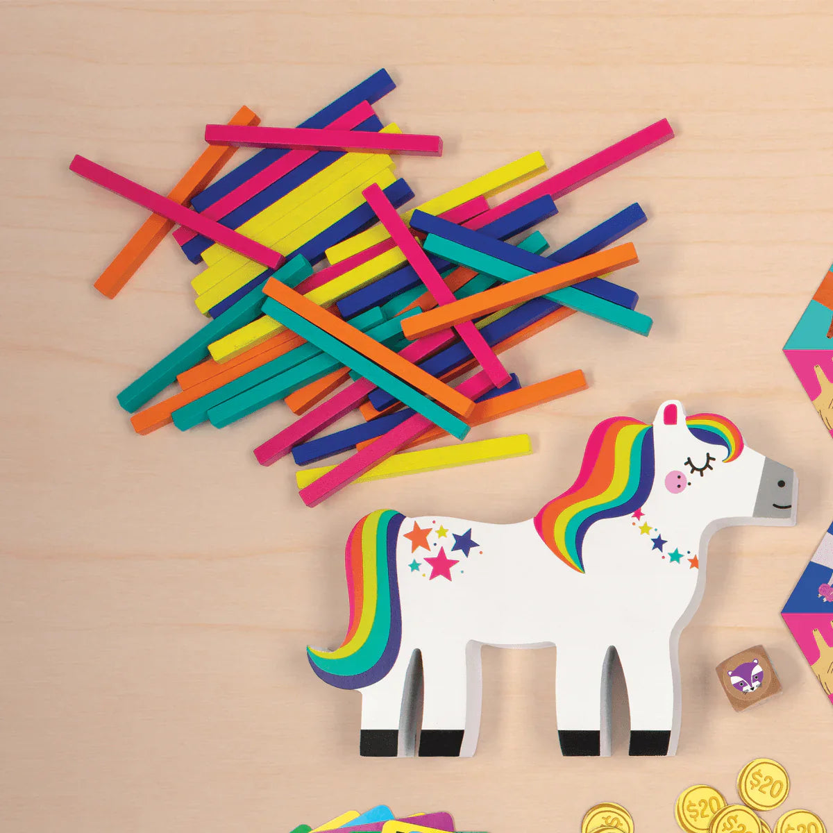 Mudpuppy - Pony Pile-Up!, Wooden Balancing Game