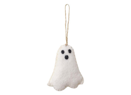 Pumpkin Spice Felt Ghost Tree Decoration