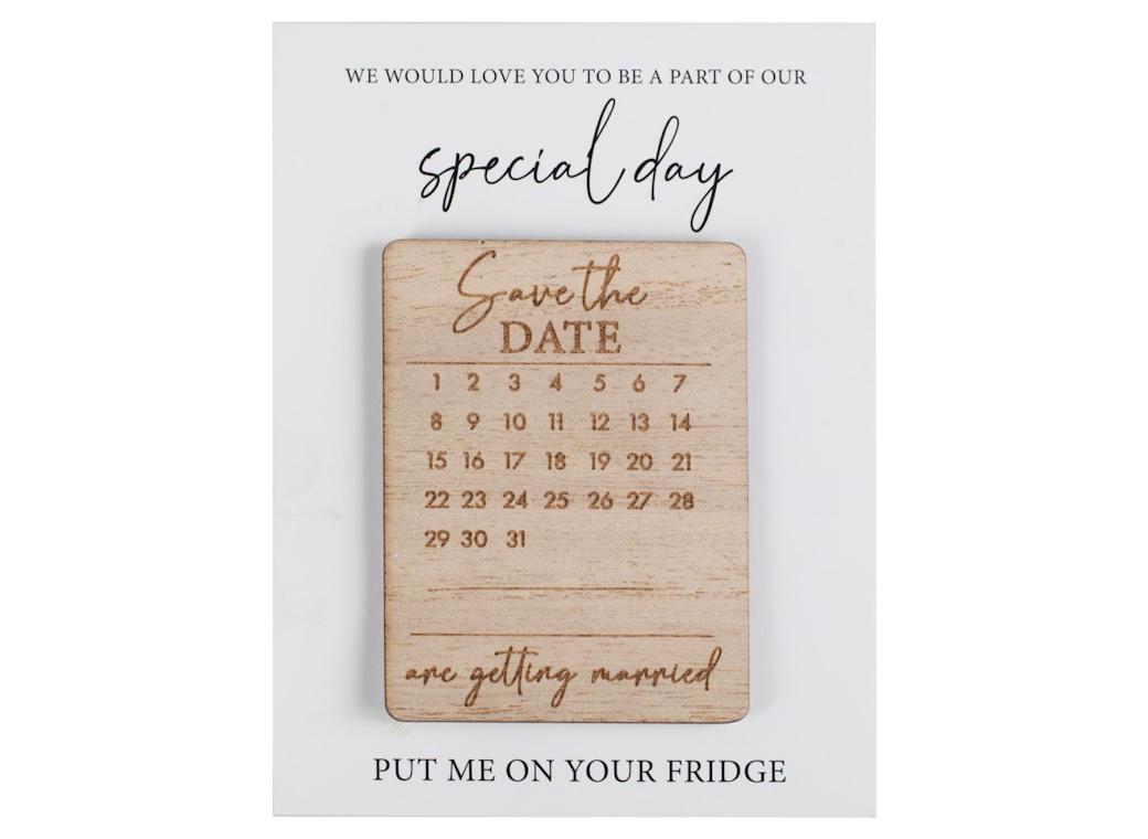 Rustic Romance Save the Date Magnets 10pk