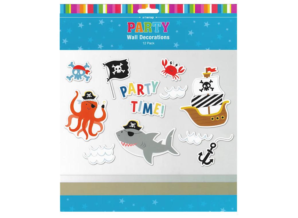 Ships Ahoy Wall Decorations 12pk