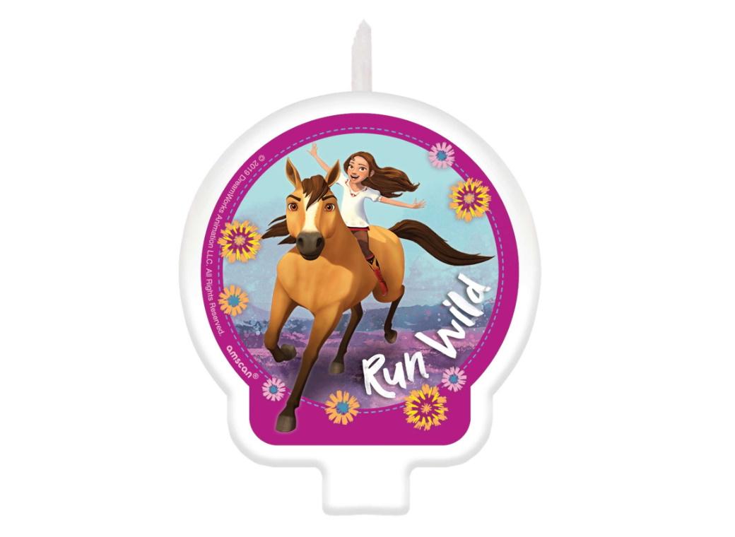 Spirit Riding Free Birthday Candle