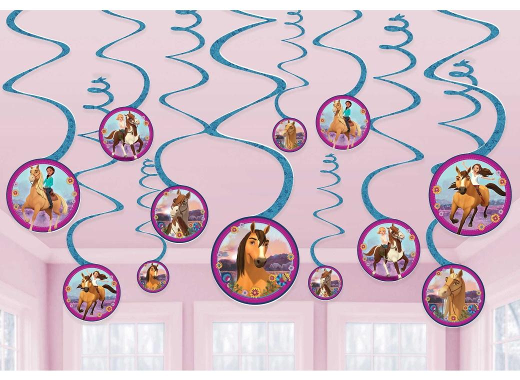 Spirit Riding Free Hanging Spiral Decorations