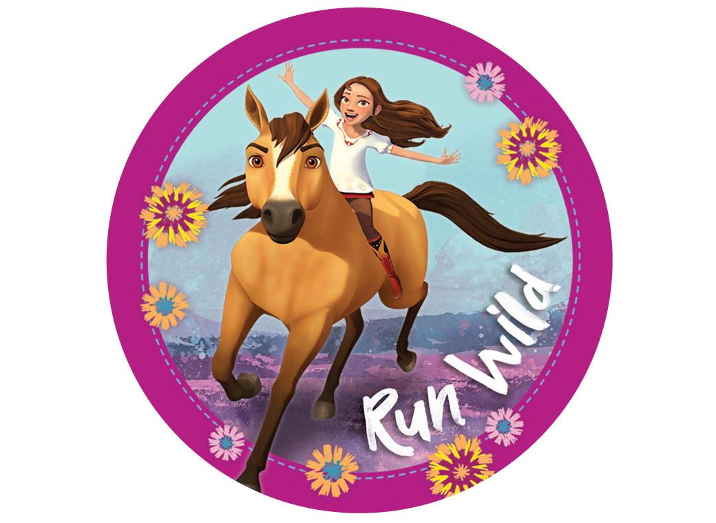 Edible Icing Image - Spirit Riding Free Round