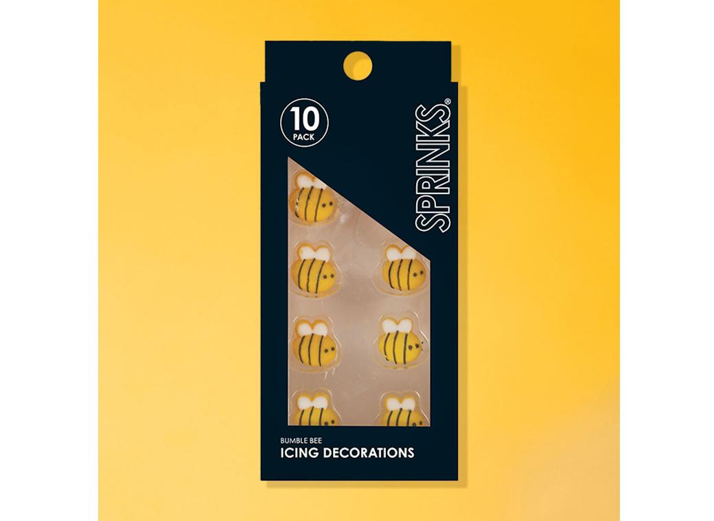 Sprinks Icing Decorations - Bumblebee 10pk