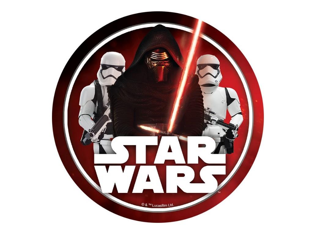 Edible Icing Image - Star Wars VII Villains Round