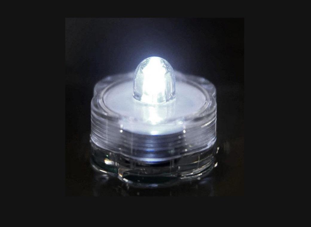 Submersible LED Tea Light - White